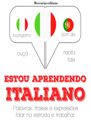 cover image of Estou aprendendo italiano